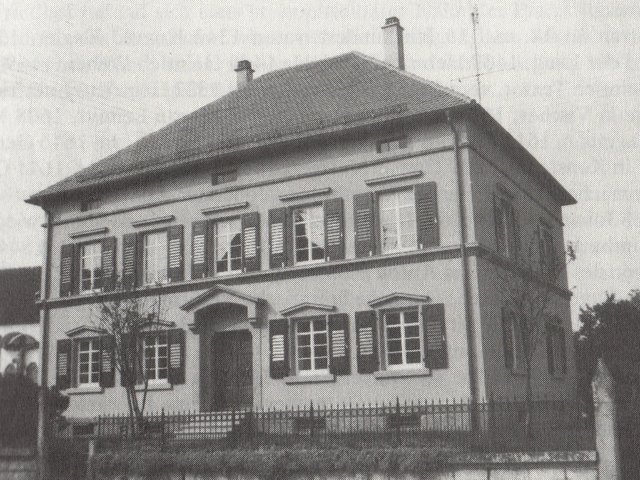 Historisches Pfarrhaus 1854
