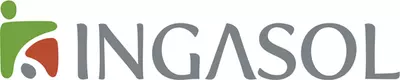 Logo Ingasol Schriftzug in grau